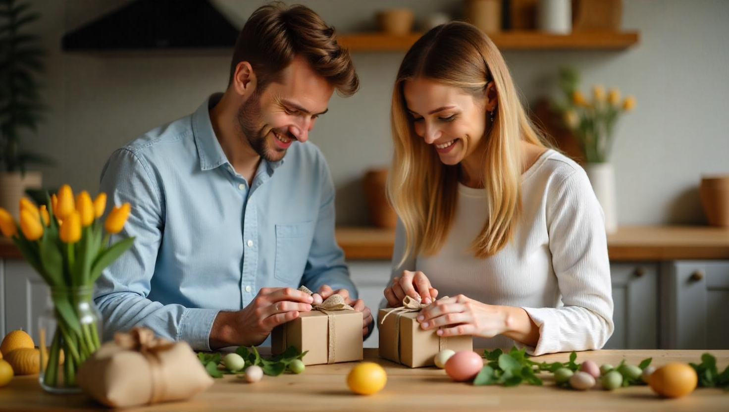 DIY-Geschenkideen: Parfum nachhaltig und stylisch verpacken zu Ostern