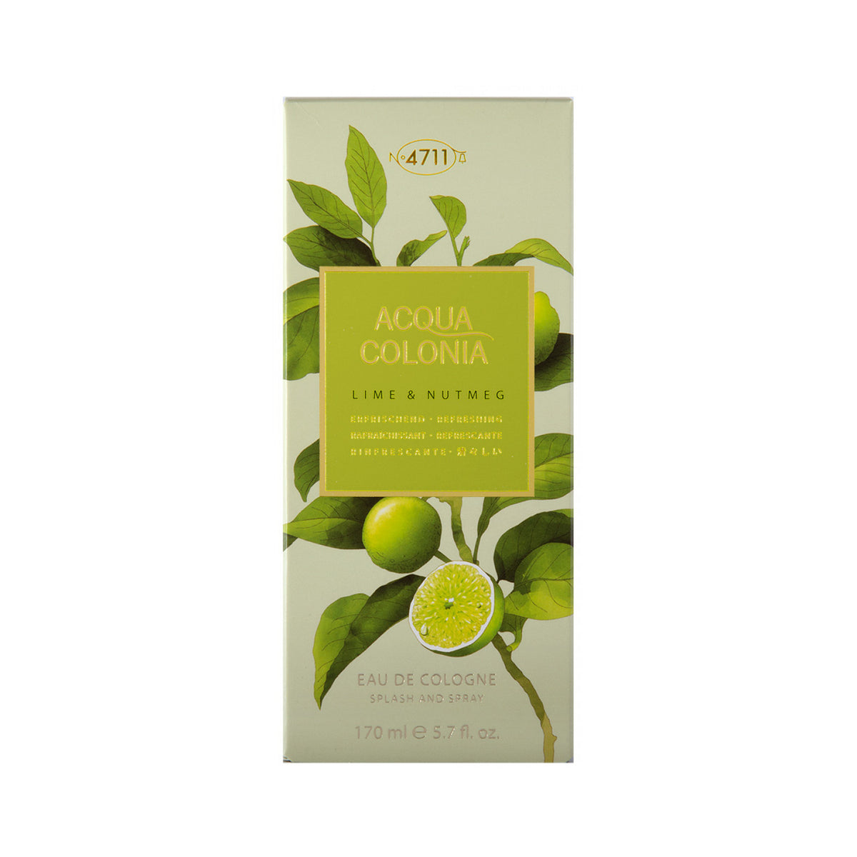 4711 Acqua Colonia Lime & Nutmeg Eau de Cologne 170 ml