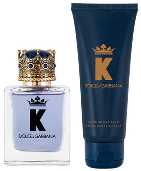 Dolce & Gabbana K By Dolce & Gabbana EDT Geschenkset EDT 50 ml + 75 ml Aftershave Balm