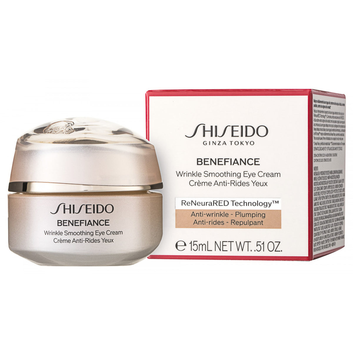 Shiseido Benefiance Wrinkle Smoothing Augencreme 15 ml / New Vision