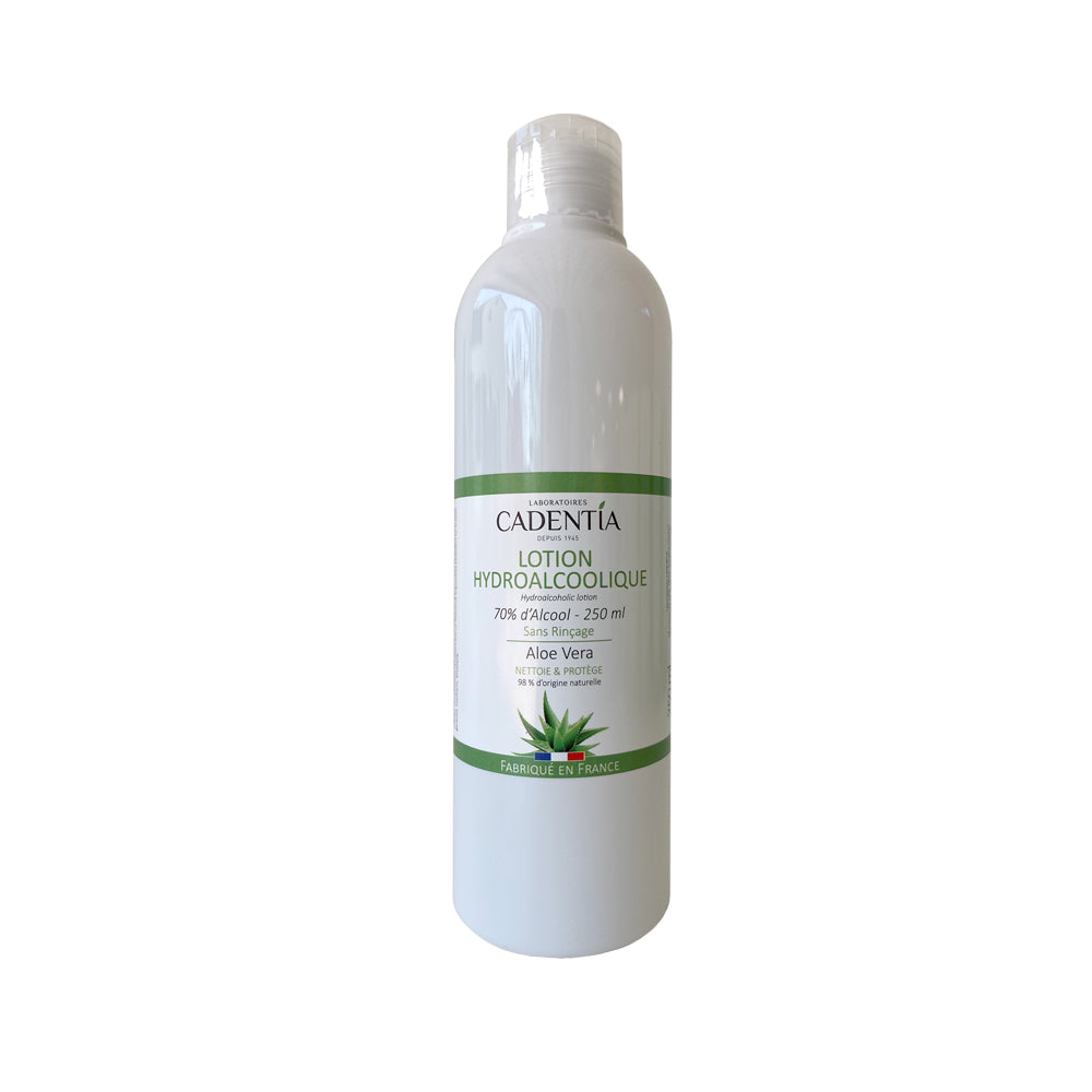 Cadentia Laboratories Desinfektionslotion Aloe Vera 70% Alkohol 250 ml