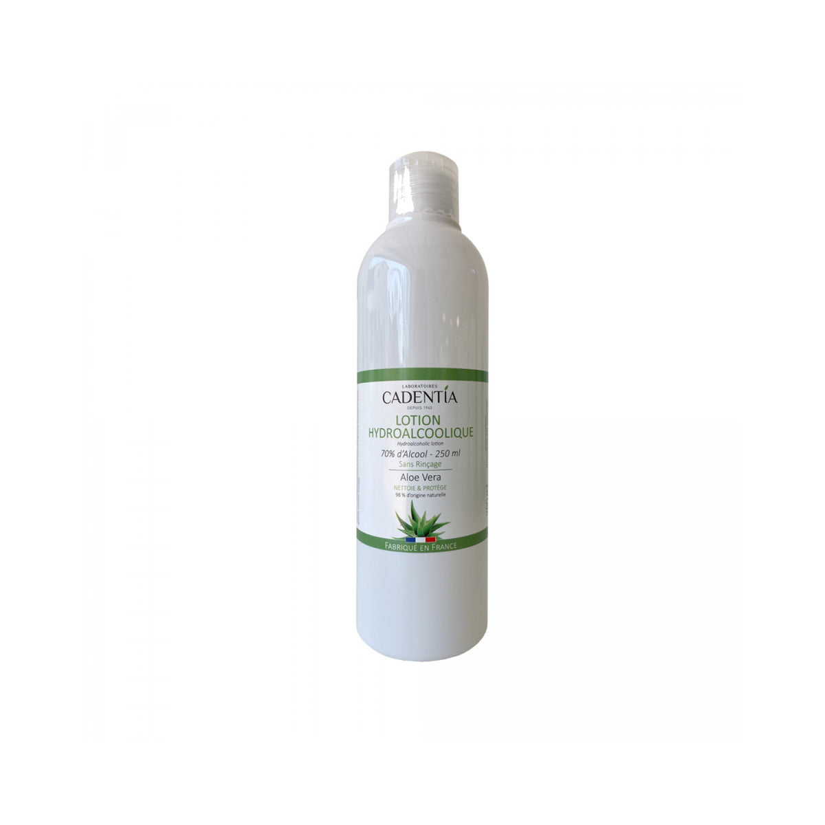 Cadentia Laboratories Desinfektionslotion Aloe Vera 70% Alkohol 250 ml