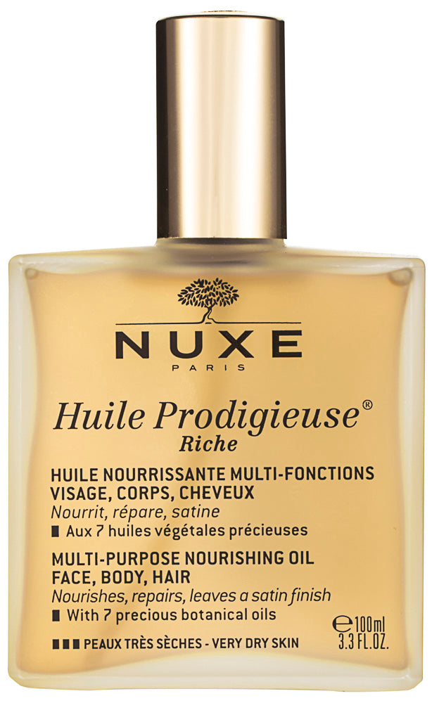 NUXE Huile Prodigieuse Riche Multi Purpose Nourishing Oil Very Dry Skin 100 ml