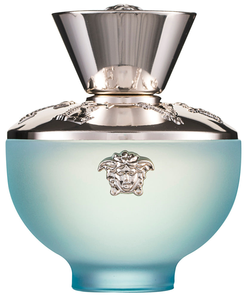 Versace Dylan Turquoise Eau de Toilette Set 100 ml + 100 ml Körpergel + 100 ml Duschgel + Tasche