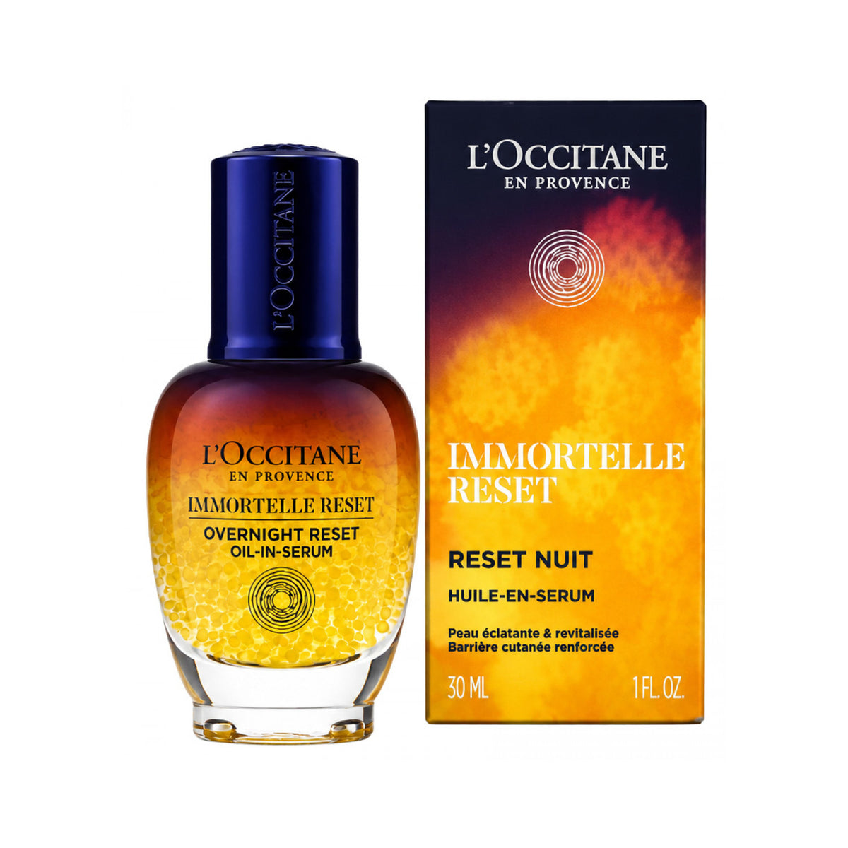 L`Occitane Immortelle Reset Overnight Reset Öl-In-Gesichtsserum 30 ml