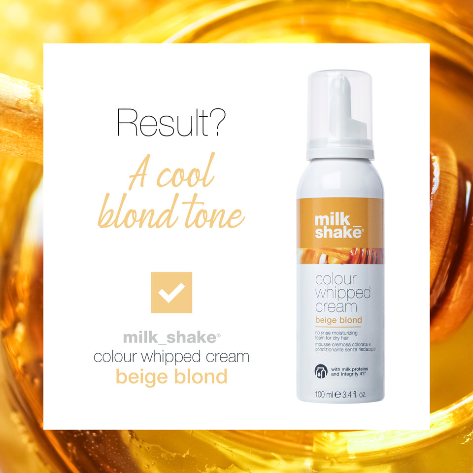 milk_shake Colour Whipped Cream 100 ml / Beige Blond