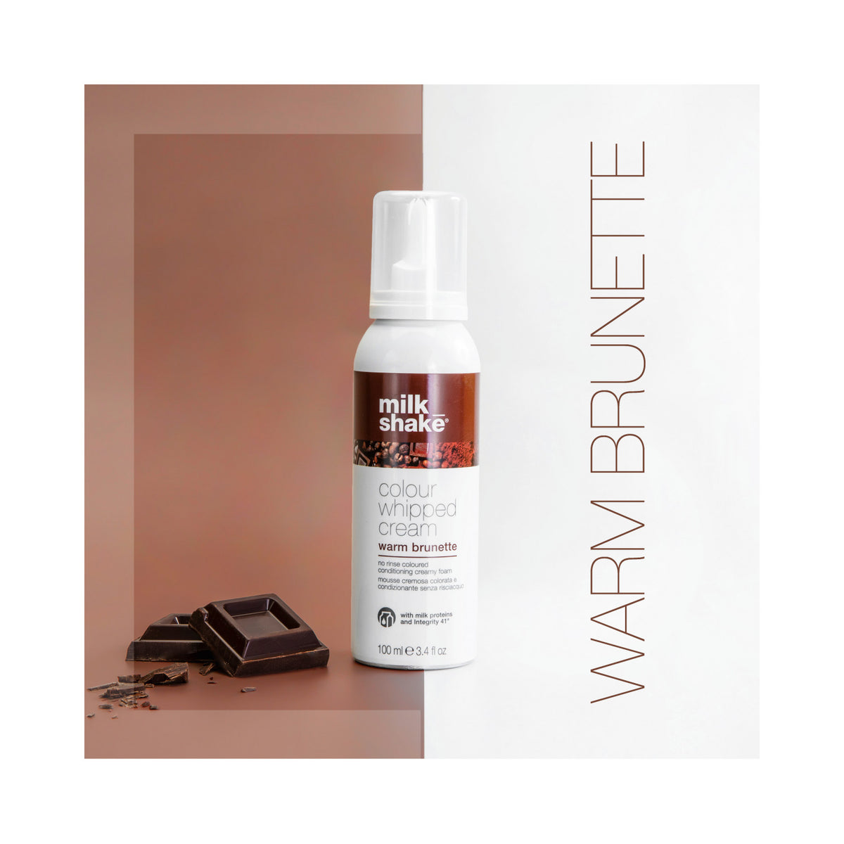 milk_shake Colour Whipped Cream 100 ml / Warm Brunette
