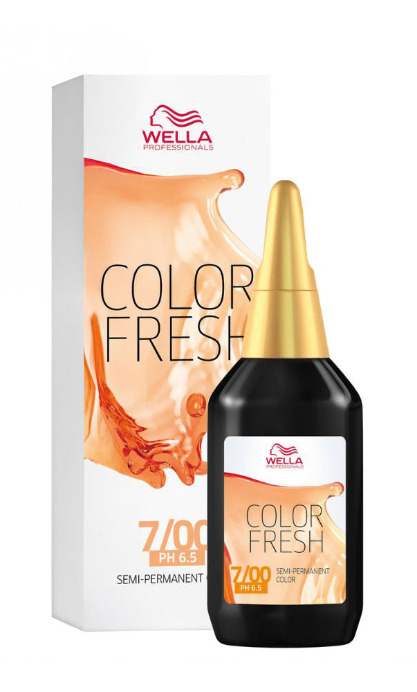 Wella Professionals Color Fresh Liquid Haarfarbe 75 ml / 7/00 Mittelblond Natur
