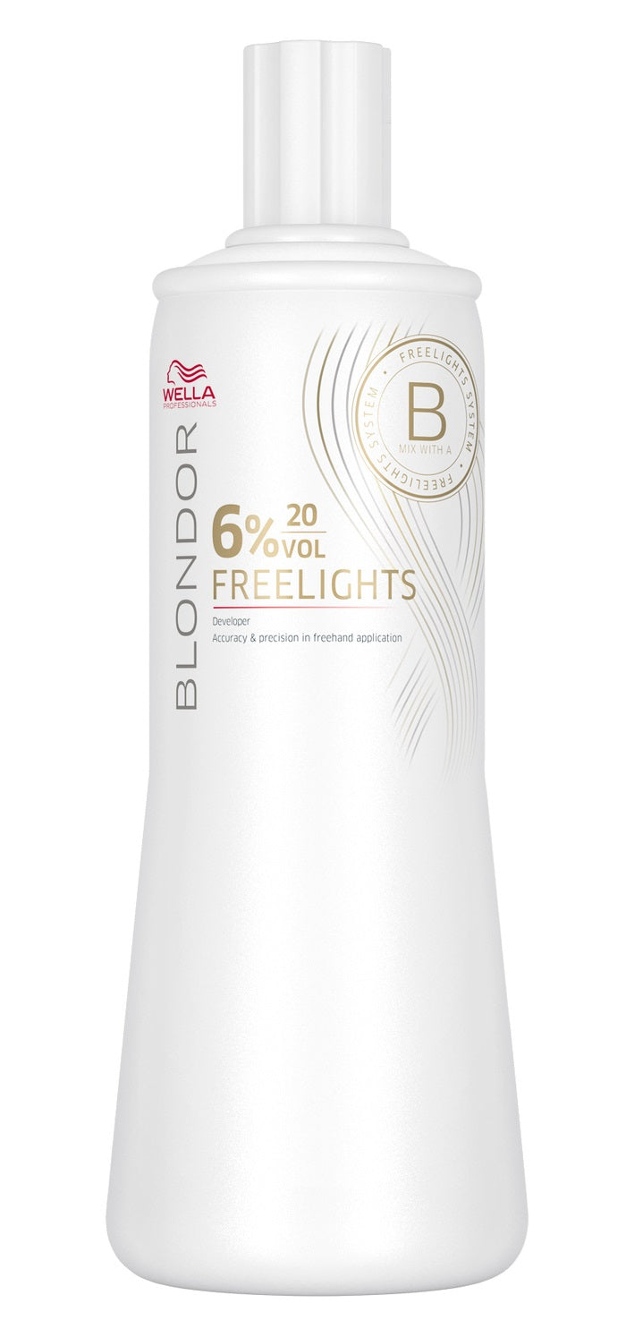Wella Professionals Blondor Freelights Haarfarben Entwickler 1000 ml / 6%