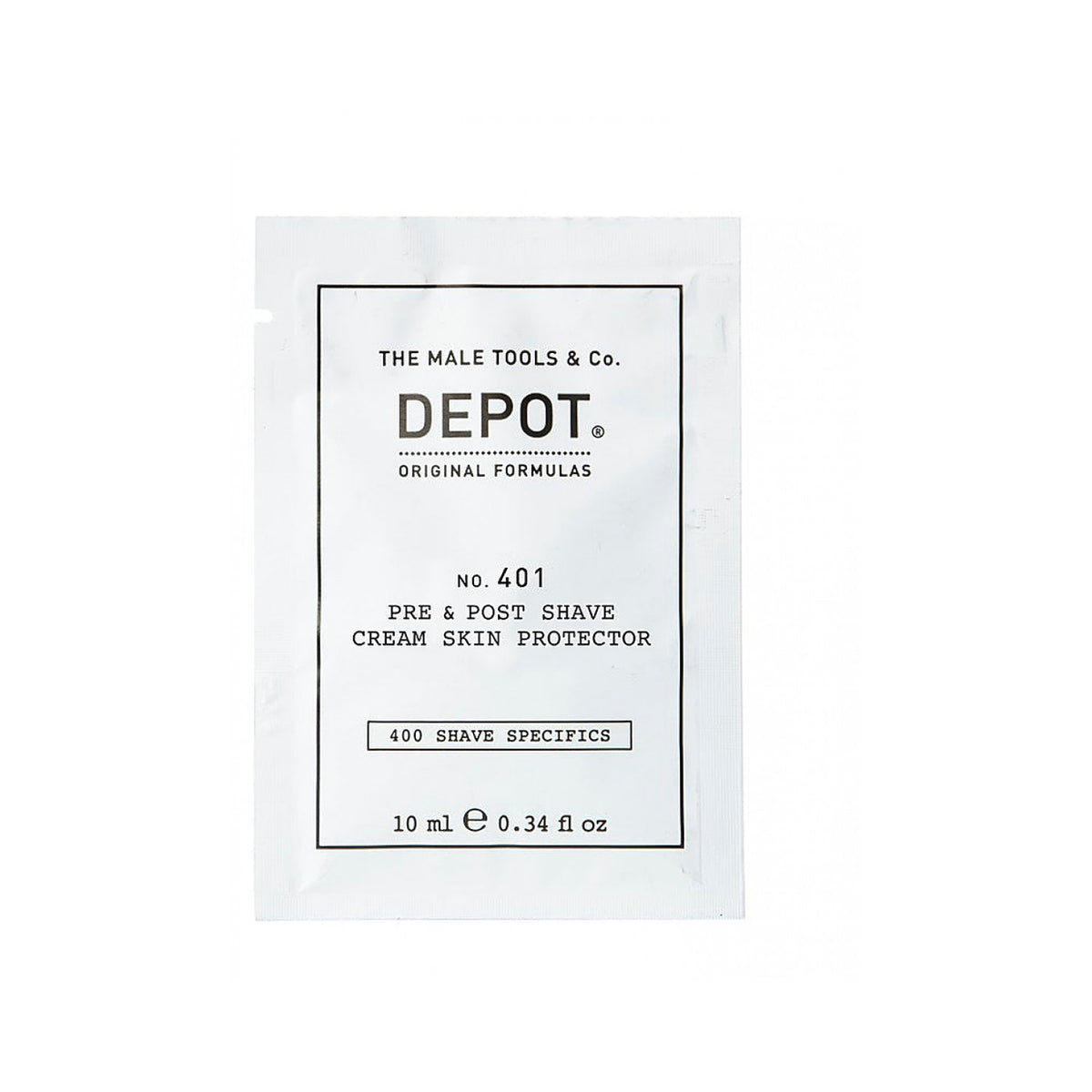 Depot No. 401 Pre & Post Shave Cream Skin Protector Rasiercreme 10 ml