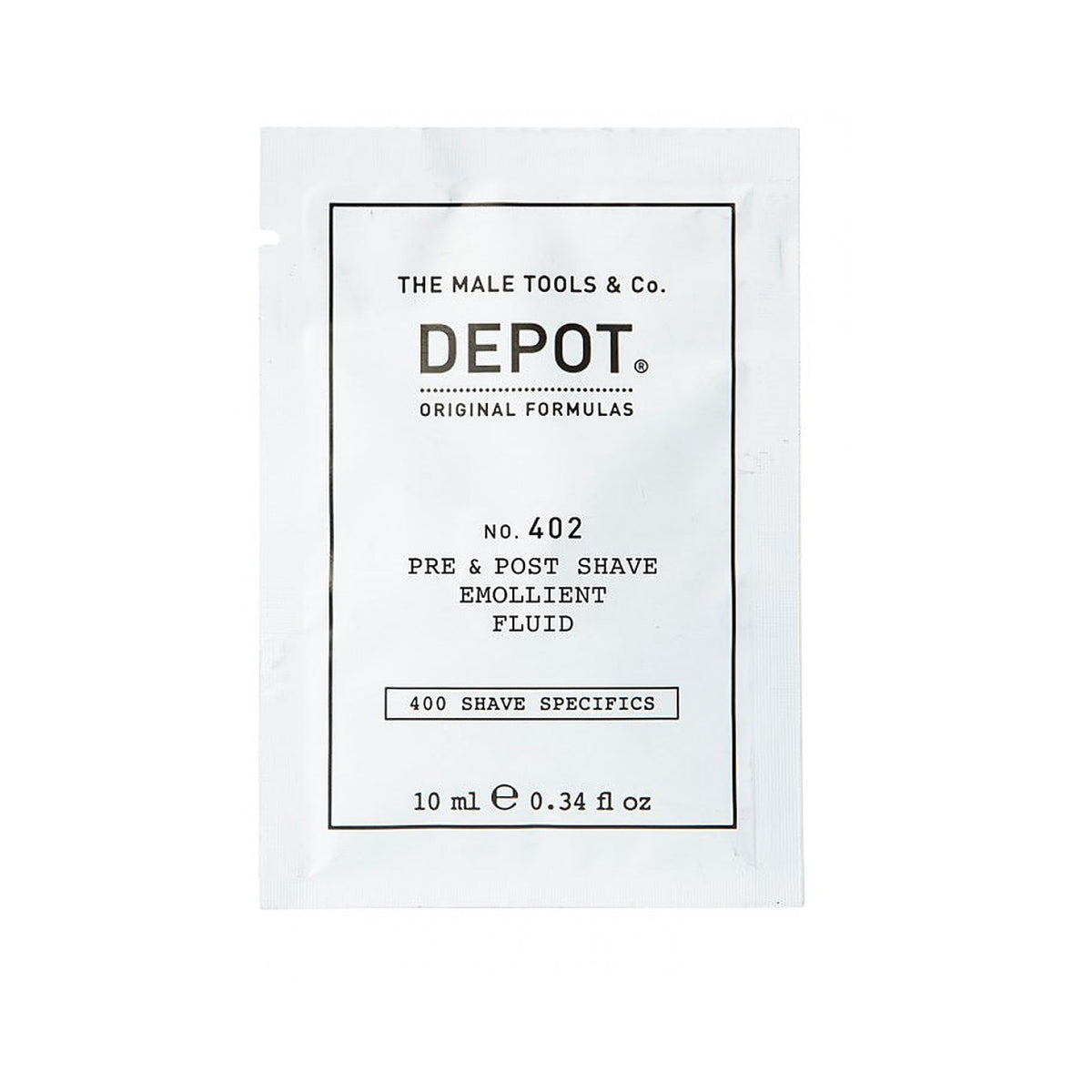 Depot No. 402 Pre & Post Shave Emollient Fluid 10 ml