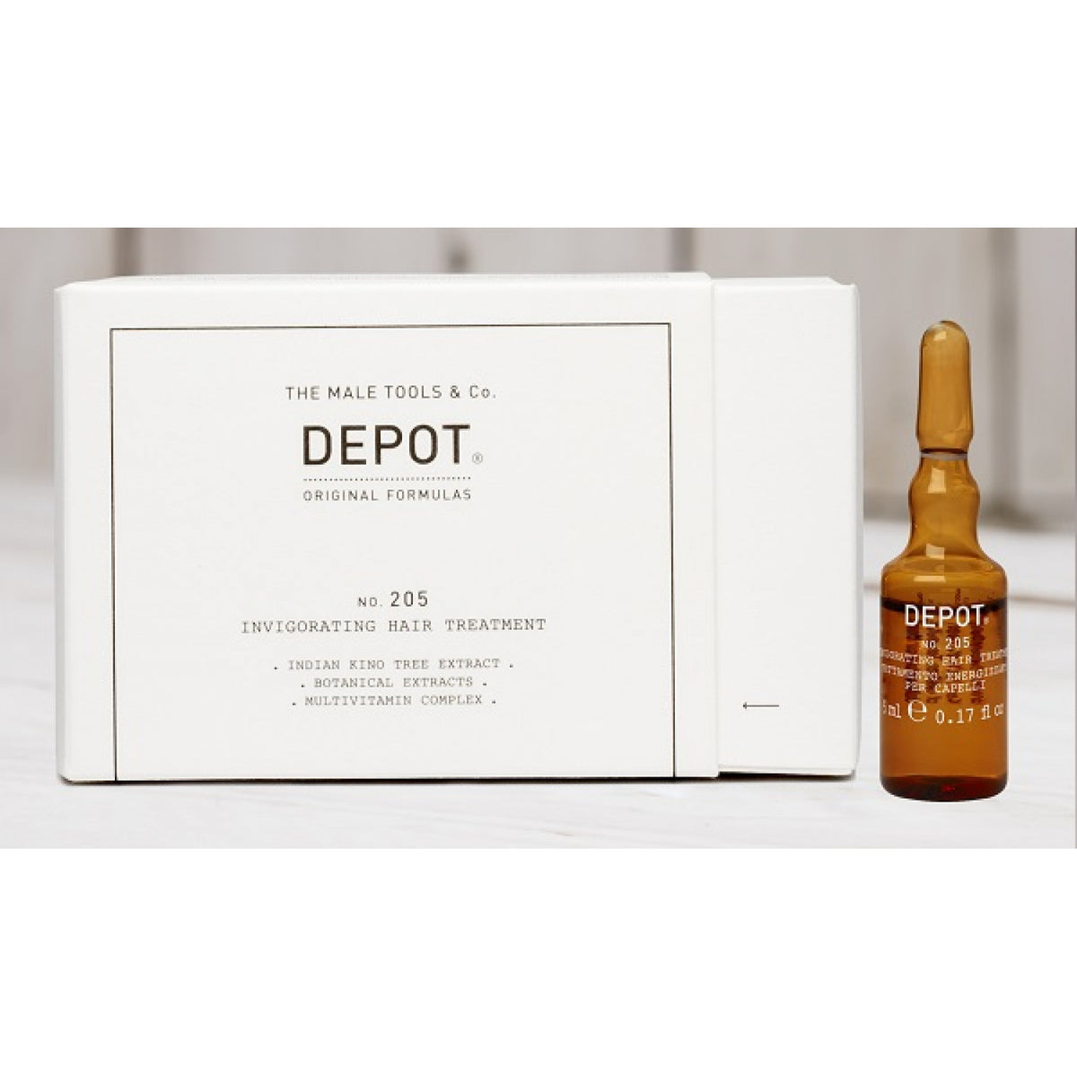 Depot No. 205 Invigorating Hair Treatment 10 x 5 ml