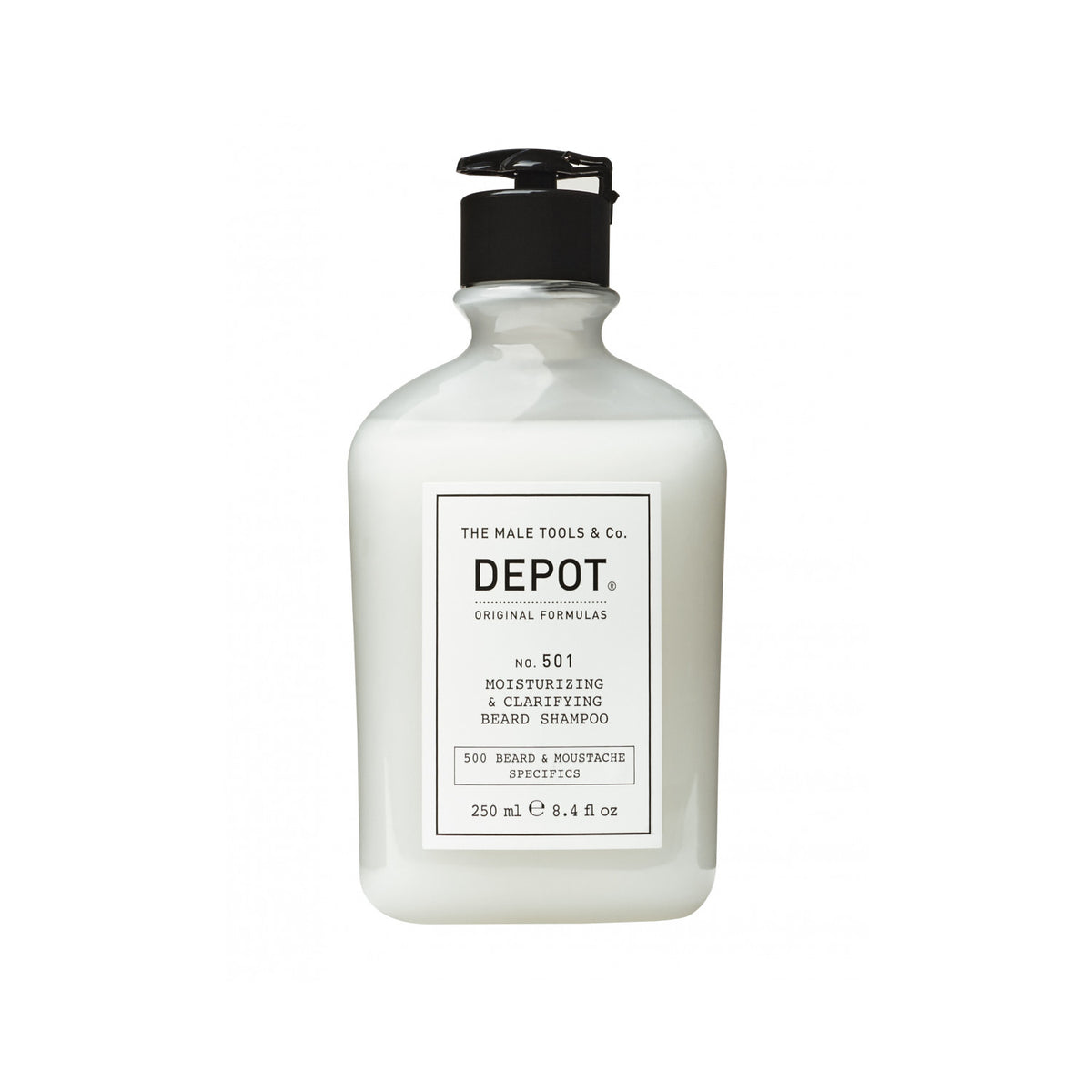 Depot No. 501 Moisturizing & Clarifying Beard Shampoo 250 ml