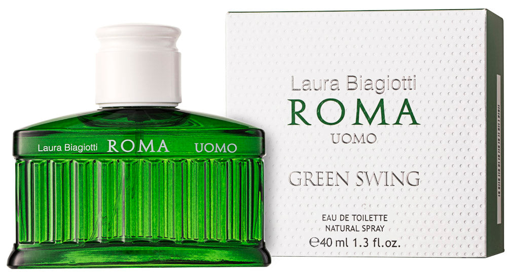 Laura Biagiotti Roma Uomo Green Swing Eau de Toilette 40 ml