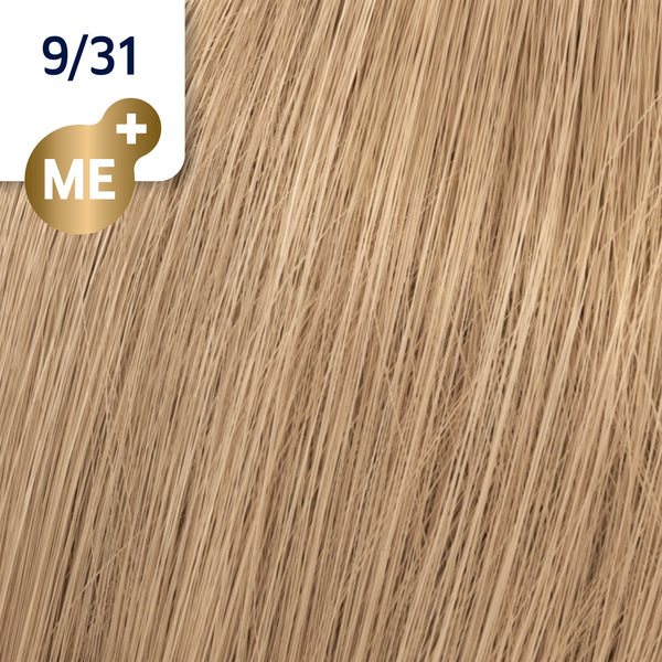 Wella Professionals Koleston Perfect Me+ Rich Naturals Haarfarbe 60 ml / 9/31 Lichtblond Gold-asch