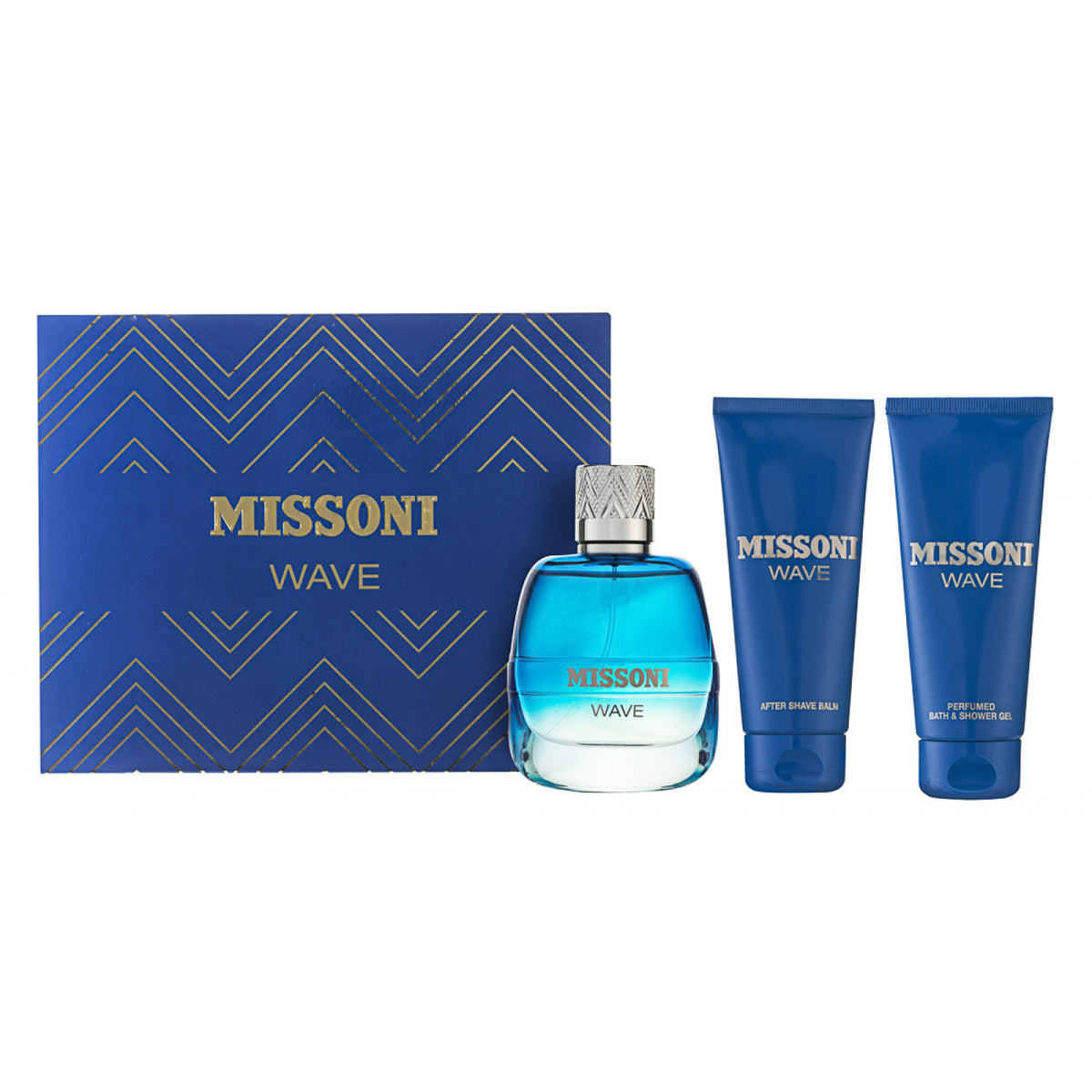 Missoni Missoni Wave Eau de Toilette Set 100 ml + 100 ml Duschgel + 100 ml After Shave Balm