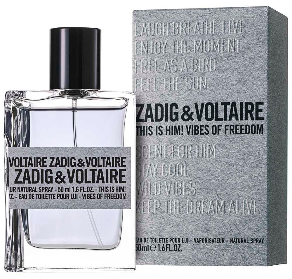 Zadig & Voltaire This is Him! Vibes of Freedom Eau de Toilette 50 ml