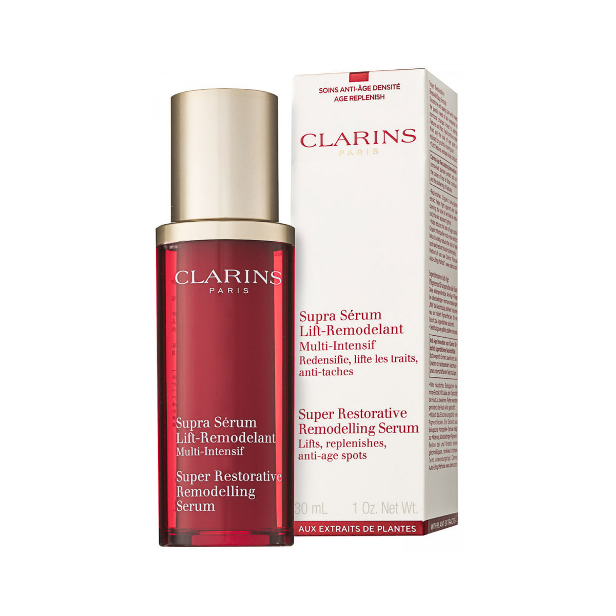 Clarins Supra Serum Lift-Remodelant Gesichtsserum 30 ml