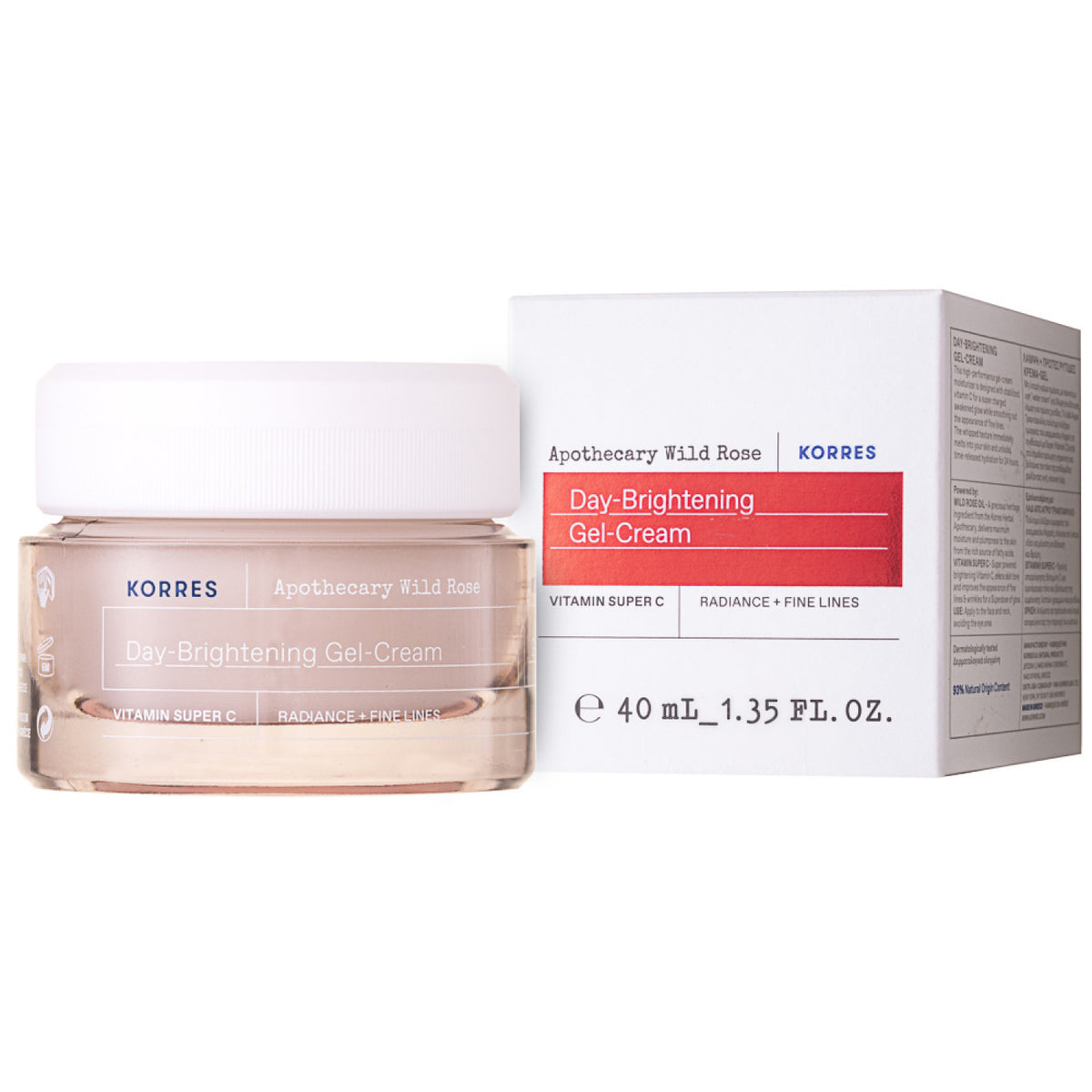 Korres Apothecary Wild Rose Day-Brightening Tagescreme 40 ml