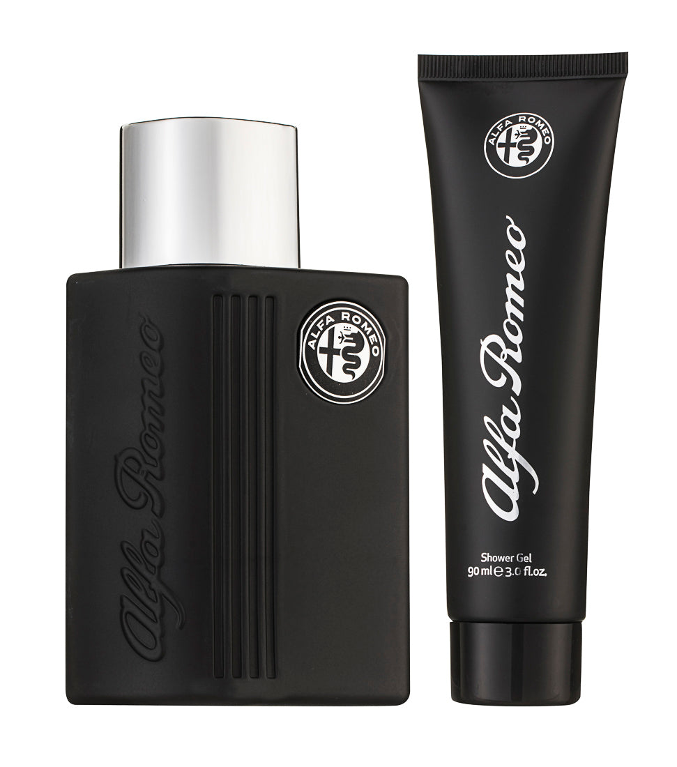 Alfa Romeo Black Eau de Toilette Set 125 ml + 90 ml Duschgel