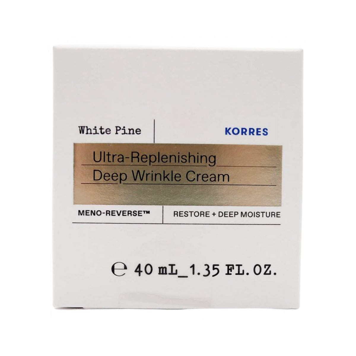 Korres White Pine Meno-Reverse Ultra-Replenishing Deep Wrinkle Gesichtscreme 40 ml