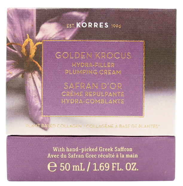 Korres Golden Krocus Hydra-Filler Plumping Gesichtscreme 50 ml