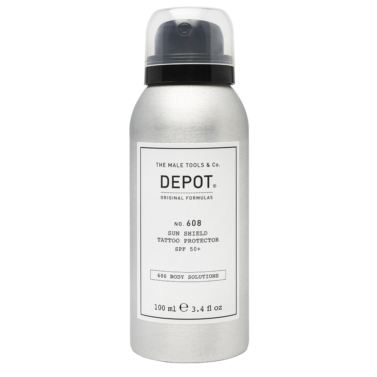 Depot No. 608 Sun Shield Tattoo Protector Sonnenschutzspray SPF 50+ 100 ml