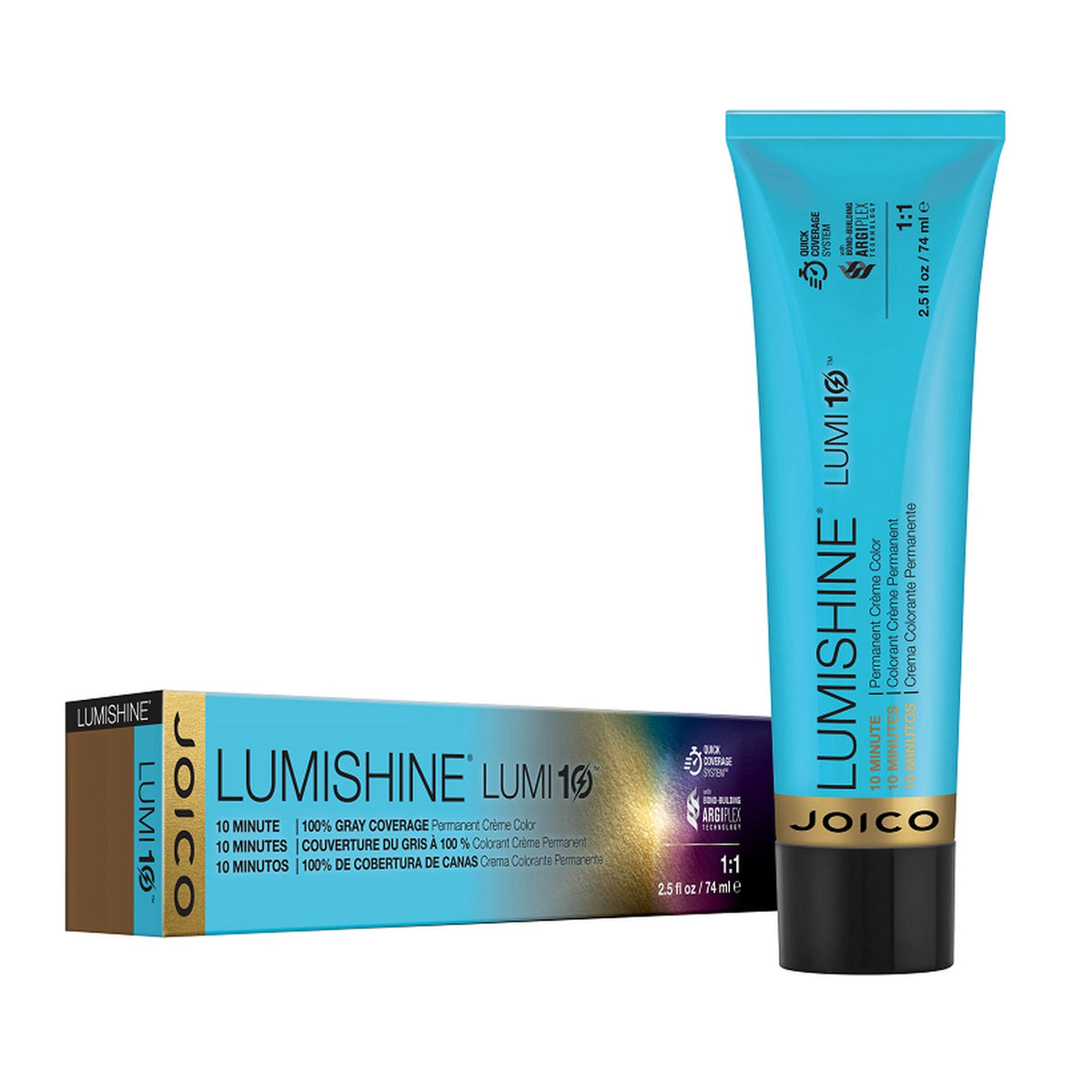 JOICO LumiShine Lumi10 Permanent Creme Haarfarbe 74 ml / 8N 8.0 Natural Blonde