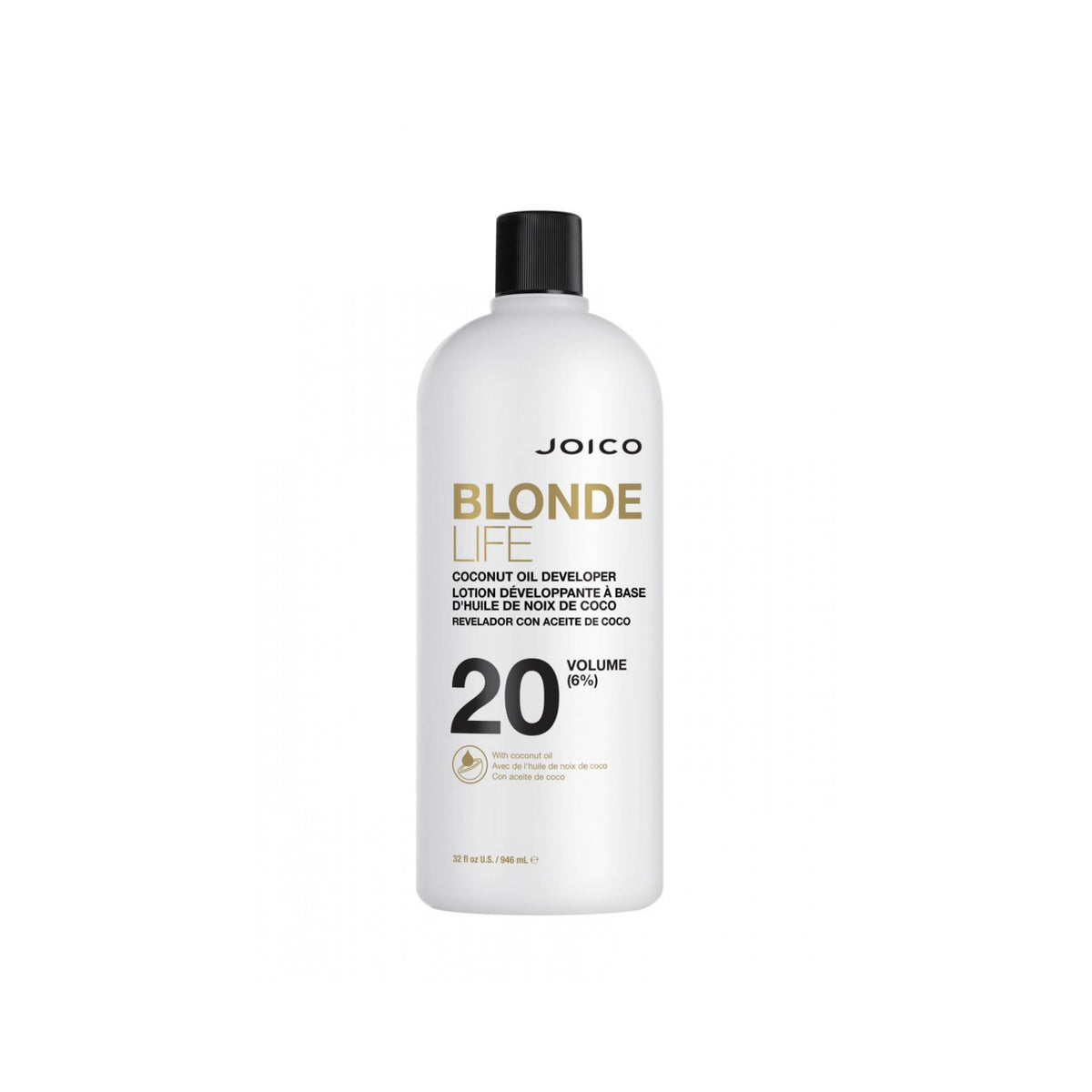 JOICO Blonde Life Coconut Oil Developer Haarfarben Entwickler 946 ml / 20 Volume 6%