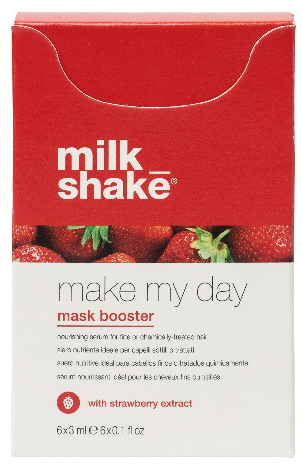 milk_shake Make My Day Booster Strawberry Haarmaske 6 Stk. x 3 ml