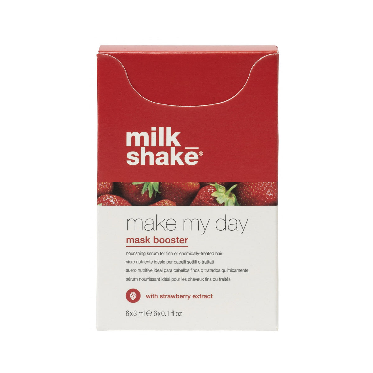 milk_shake Make My Day Booster Strawberry Haarmaske 6 Stk. x 3 ml