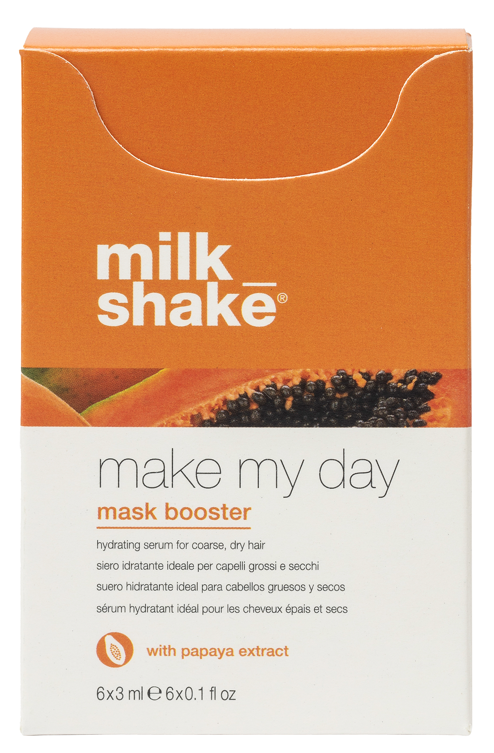 milk_shake Make My Day Booster Papaya Haarmaske 6 Stk. x 3 ml