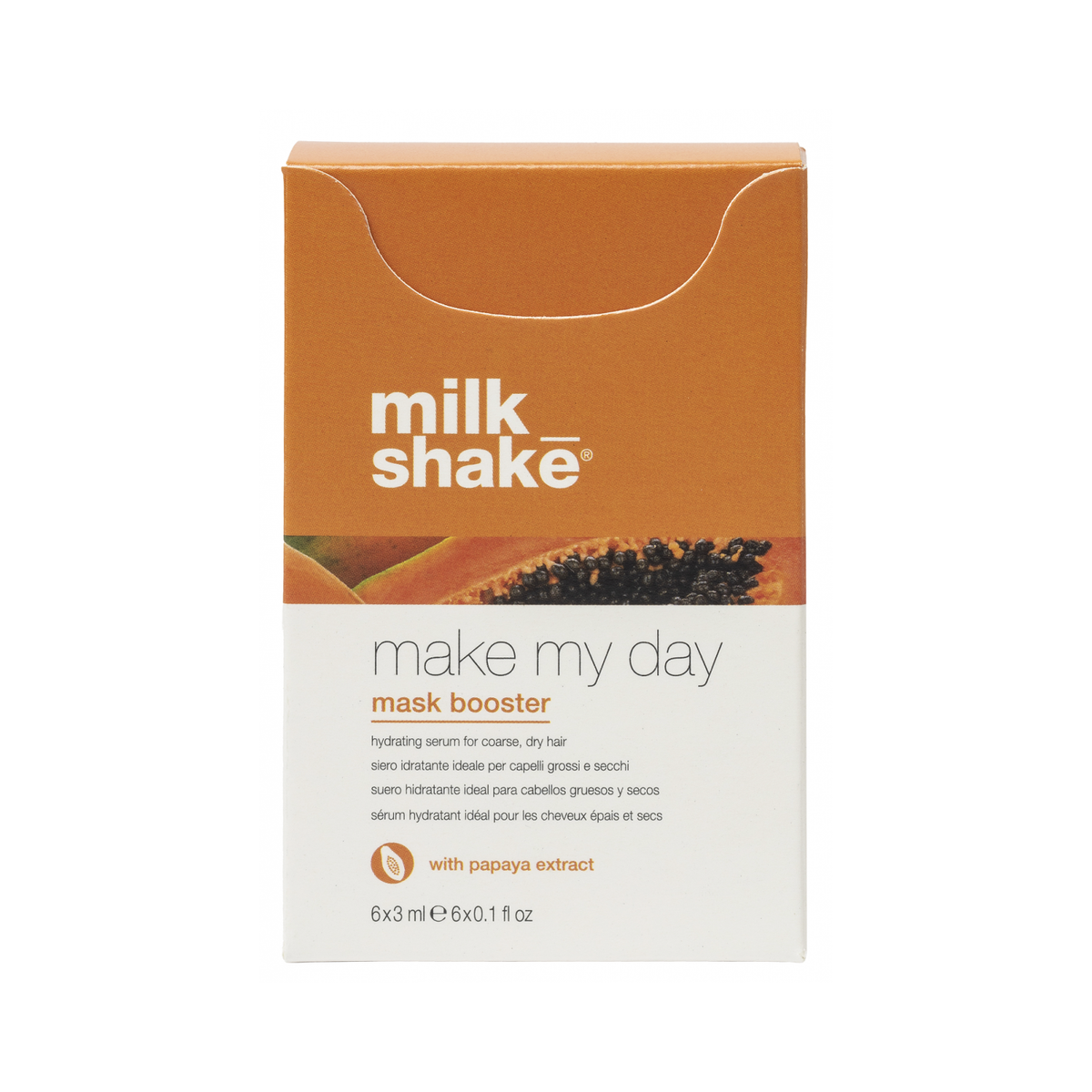 milk_shake Make My Day Booster Papaya Haarmaske 6 Stk. x 3 ml