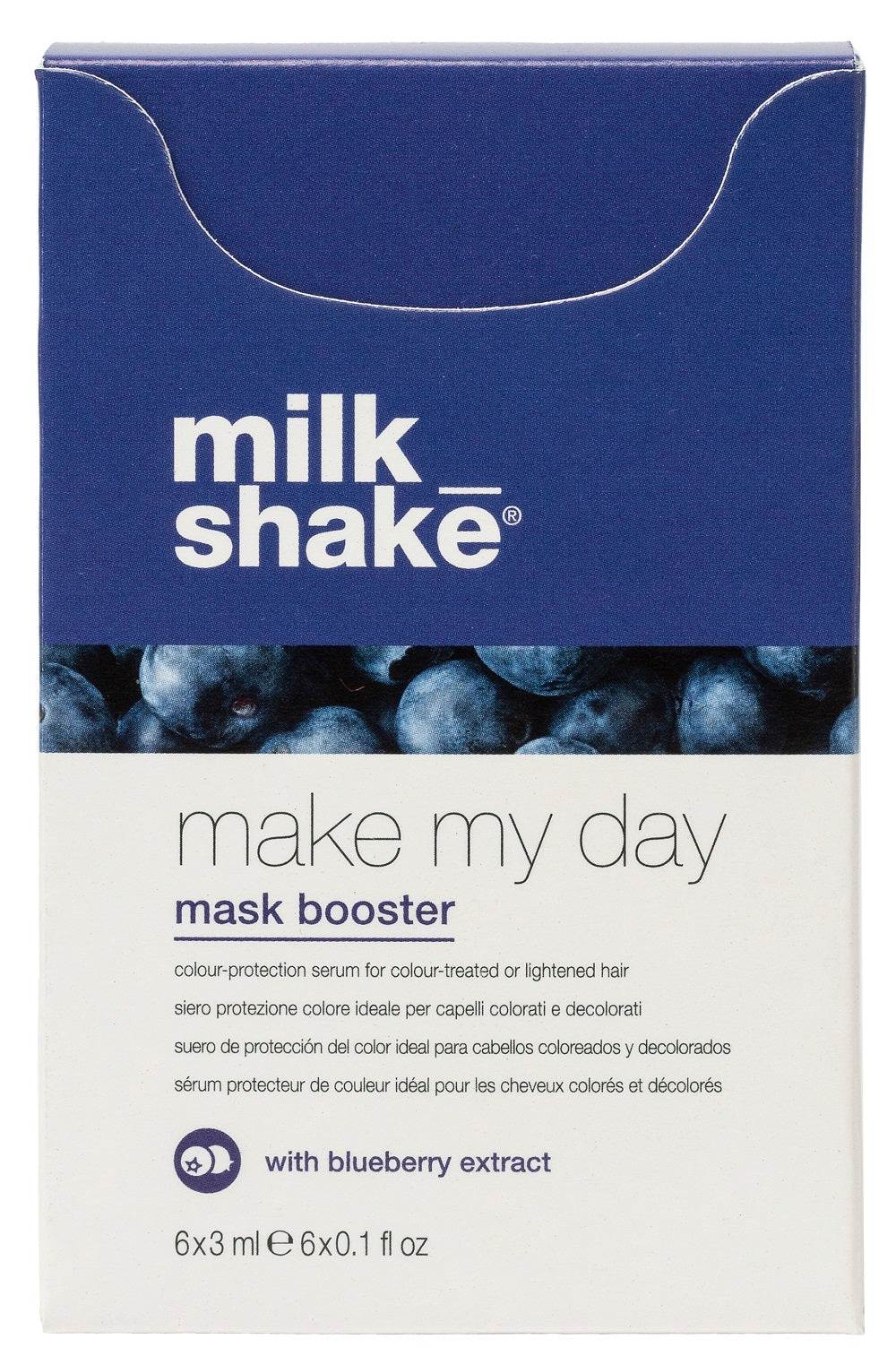 milk_shake Make My Day Booster Blueberry Haarmaske 6 Stk. x 3 ml