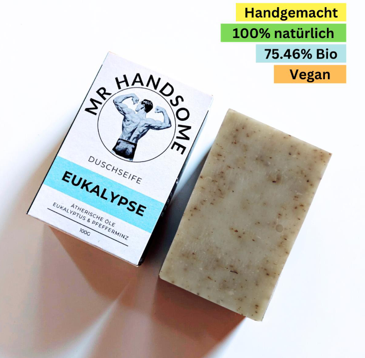 Mr Handsome Eukalypse Seife 100 g