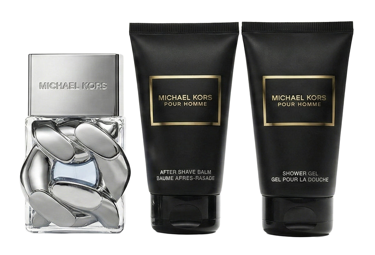 Michael Kors Pour Homme Eau de Parfum Set 50 ml + 50 ml Duschgel + 50 ml After Shave Balm