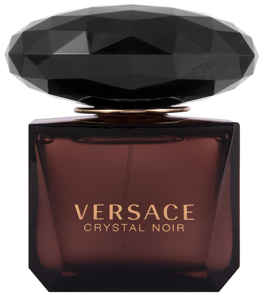 Versace Crystal Noir EDT Geschenkset EDT 90 ml + 100 ml Dushgel + 100 ml Körperlotion + Tasche