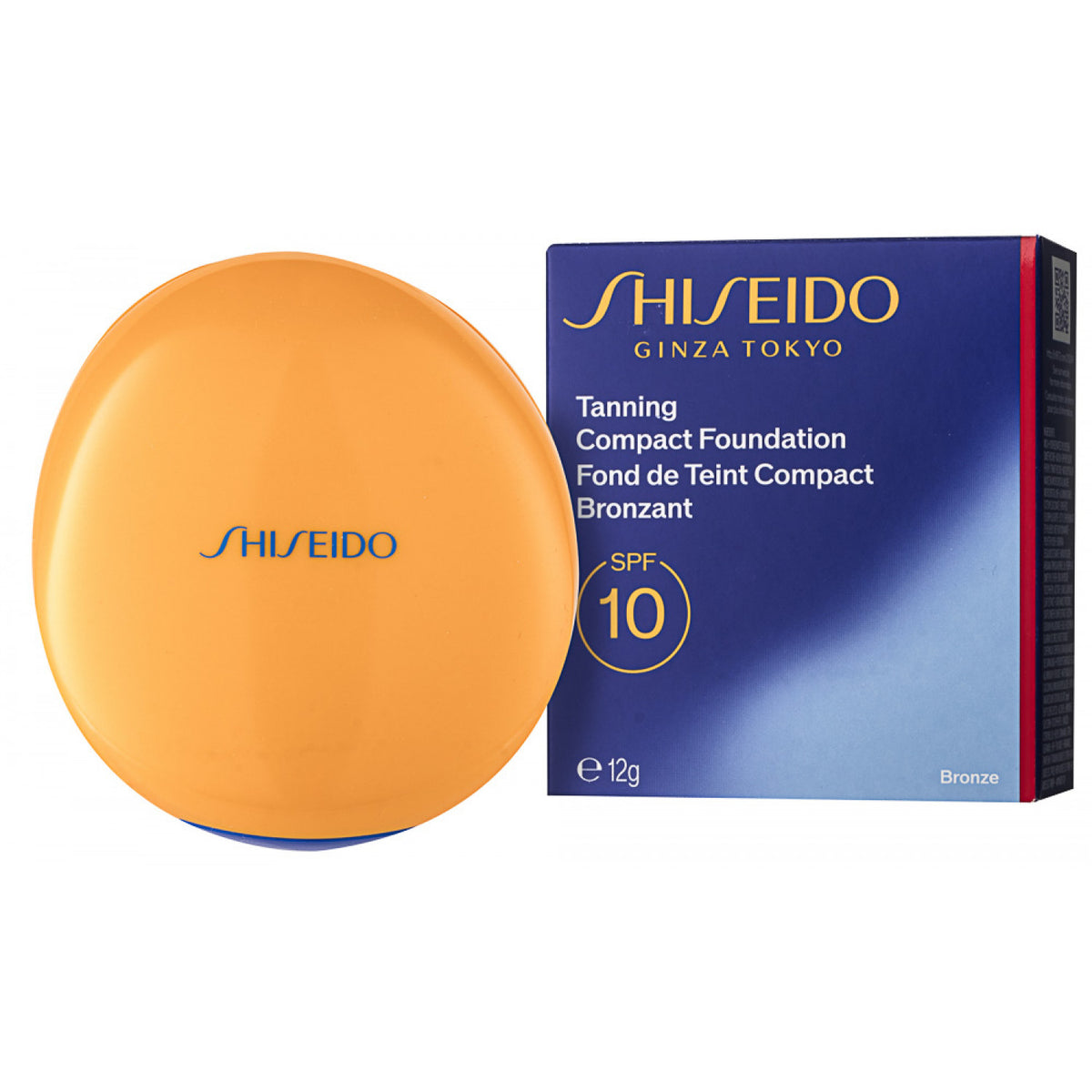 Shiseido Tanning Compact Foundation Grundierungscreme SPF 10 12 g / Bronze