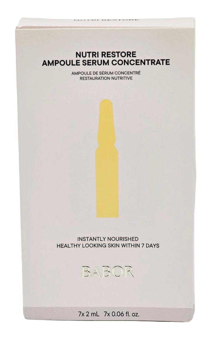 Babor Nutri Restore Ampoule Serum Concentrate Gesichtsserum 7 x 2 ml