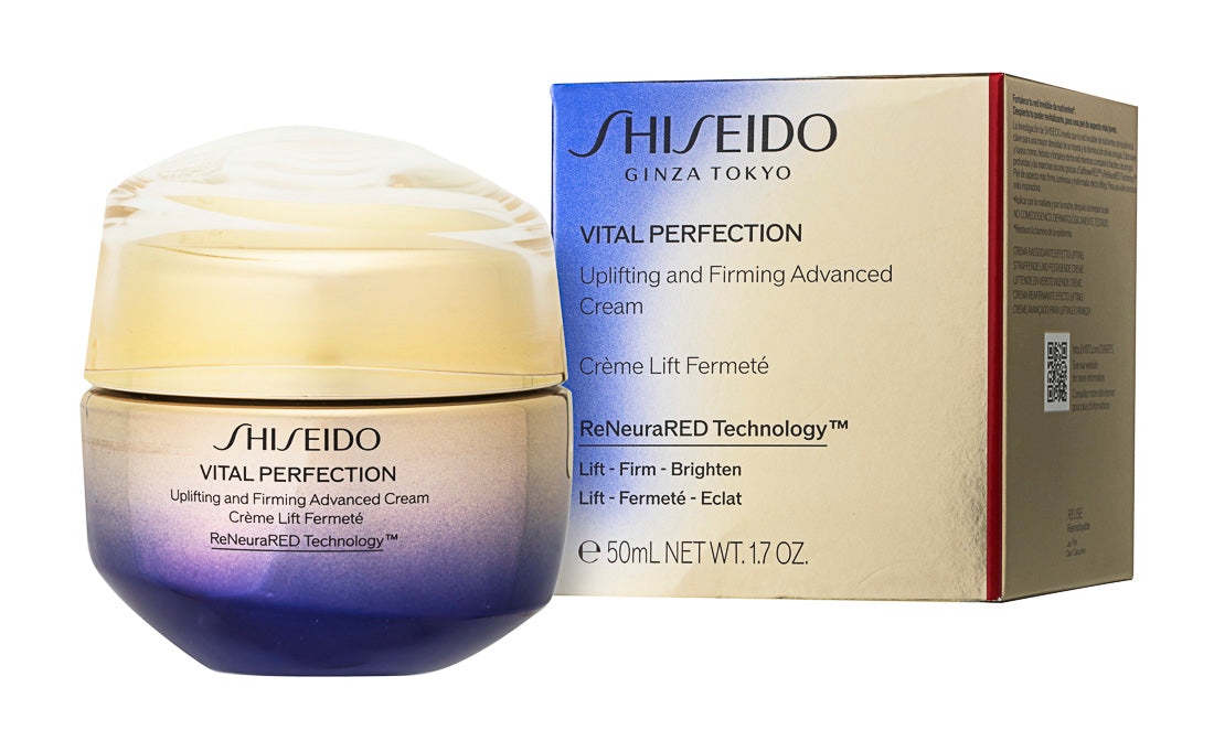 Shiseido Vital Perfection Uplifting and Firming Advanced Soft Gesichtscreme 50 ml / Nachfüllbar