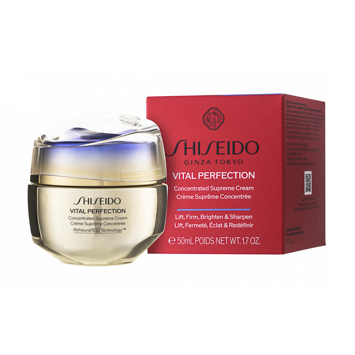 Shiseido Vital Perfection Concentrated Supreme Gesichtscreme 50 ml