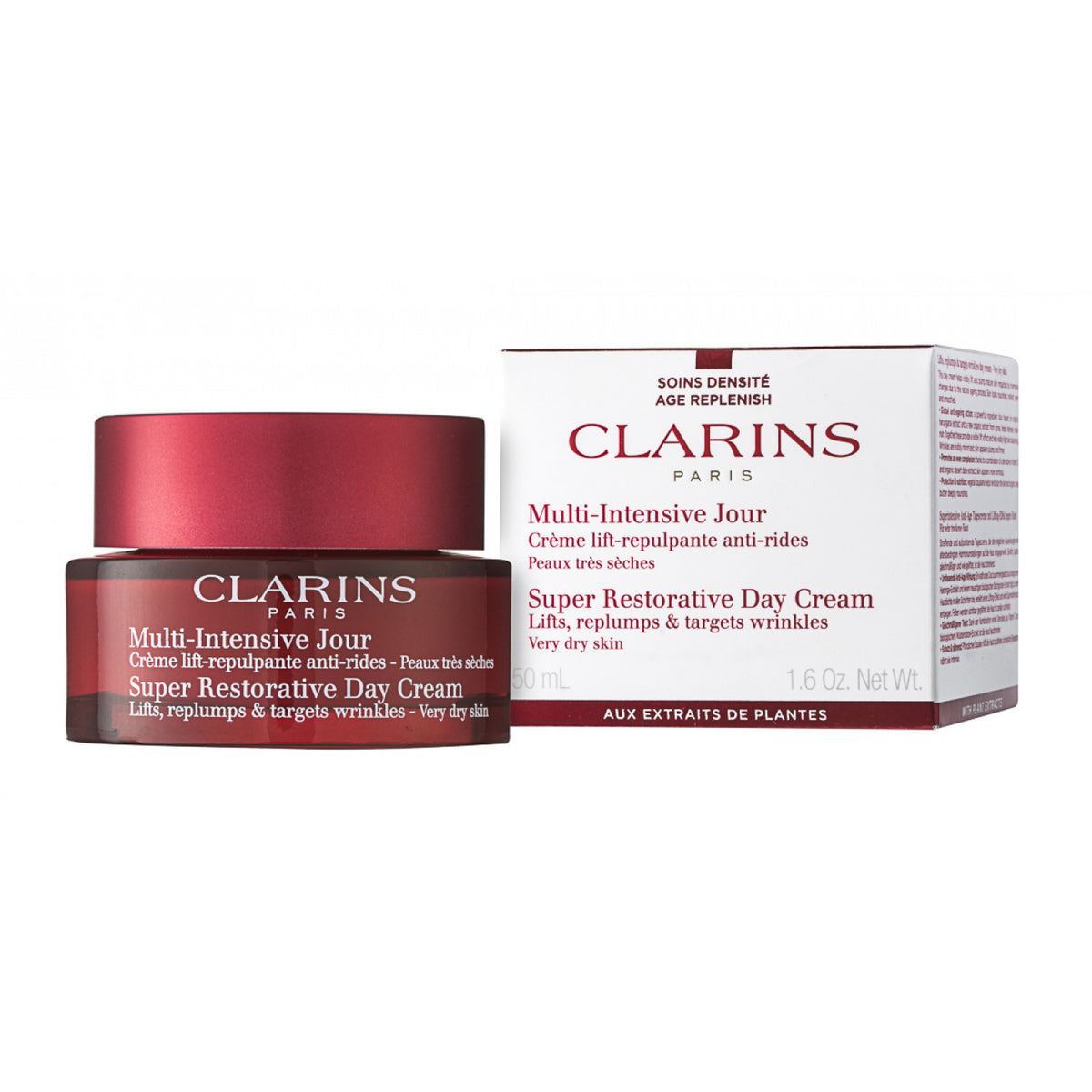 Clarins Super Restorative Peaux Très Sèches Tagescreme 50 ml