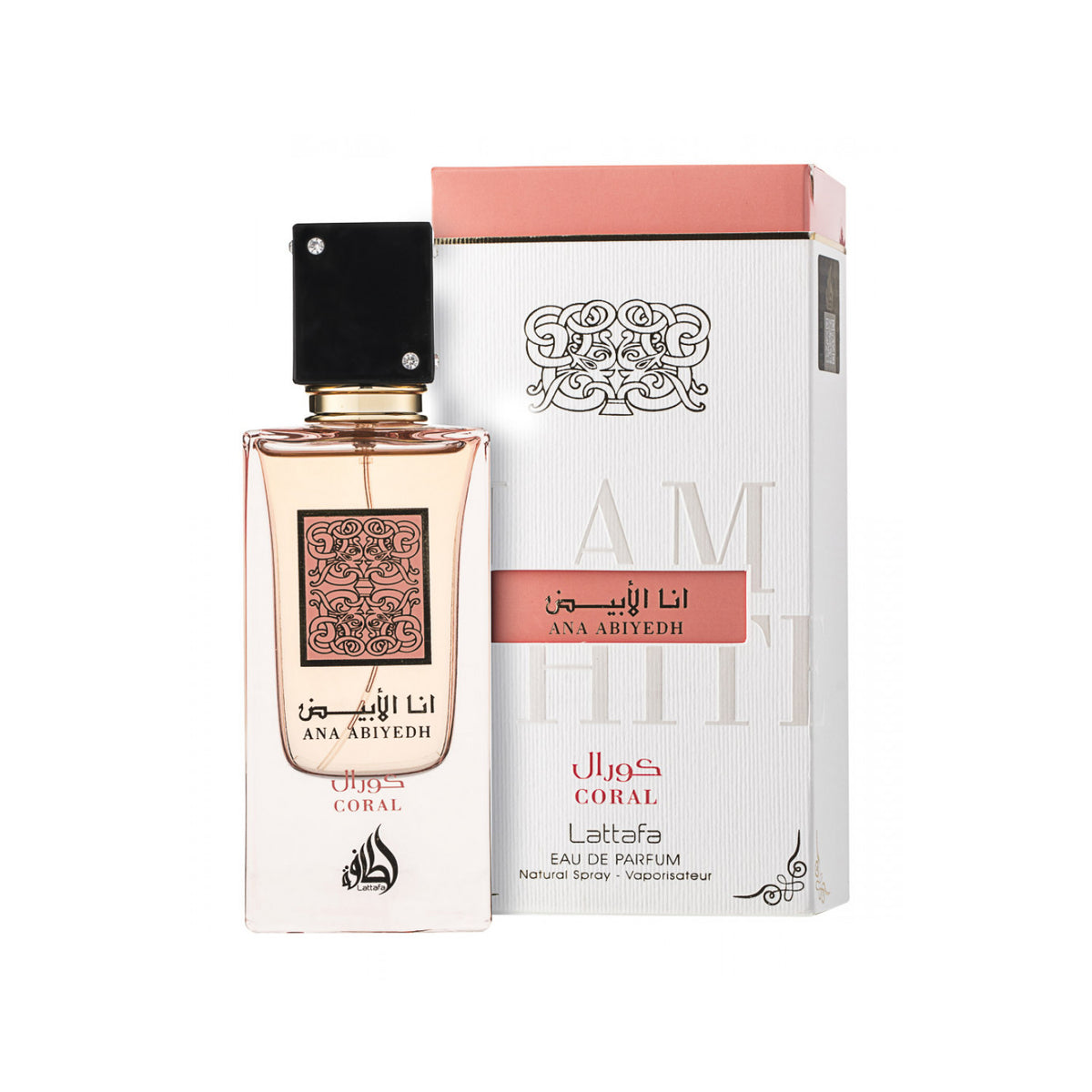 Lattafa Ana Abiyedh Coral Eau de Parfum 60 ml