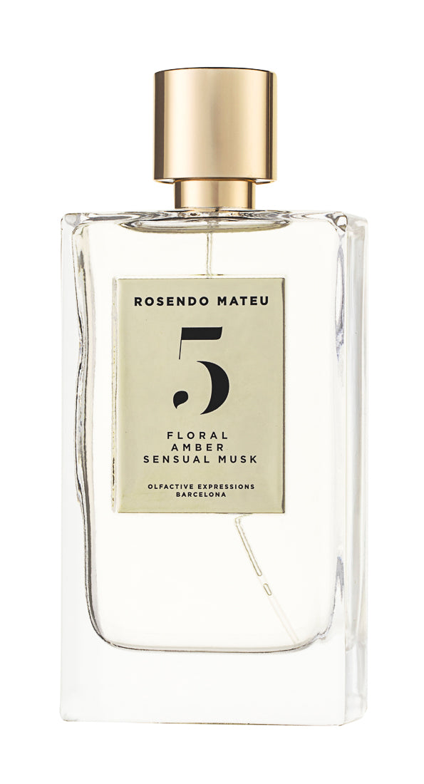 Rosendo Mateu Nº 5 Floral, Amber, Sensual Musk Eau de Parfum 100 ml