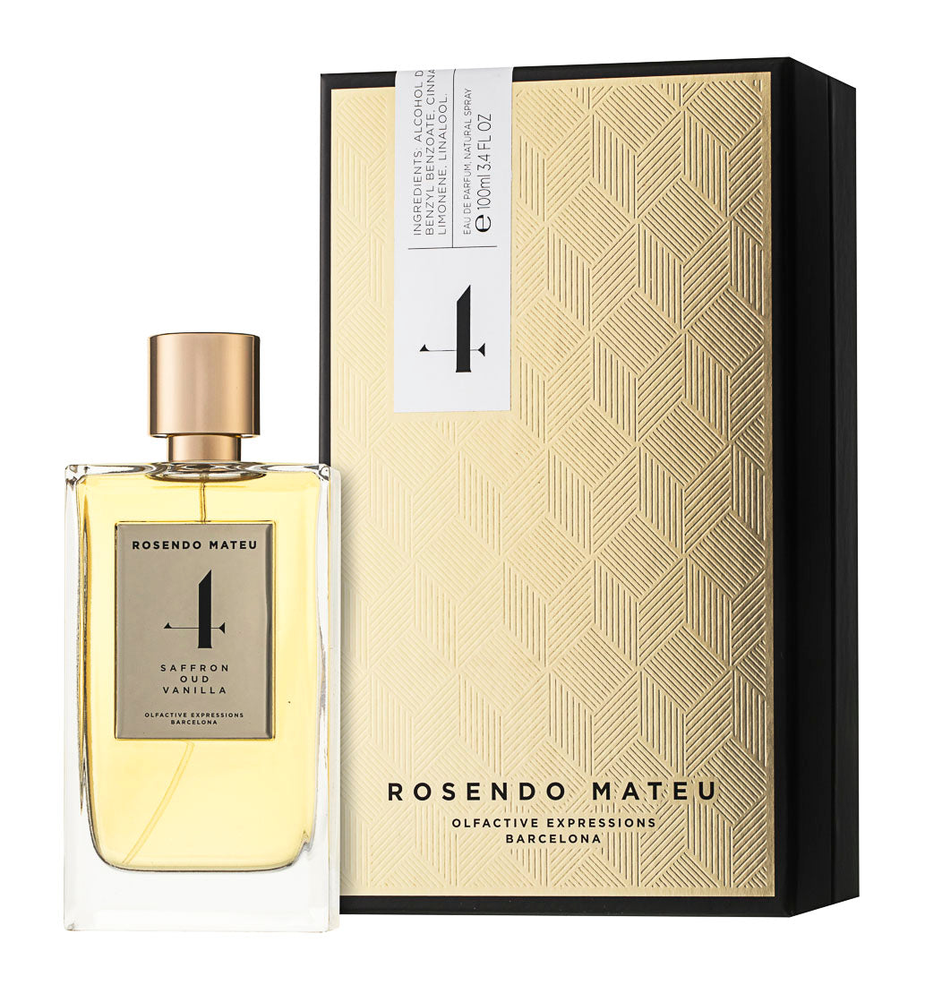 Rosendo Mateu Nº 4 Saffron, Oud, Vanilla Eau de Parfum 100 ml