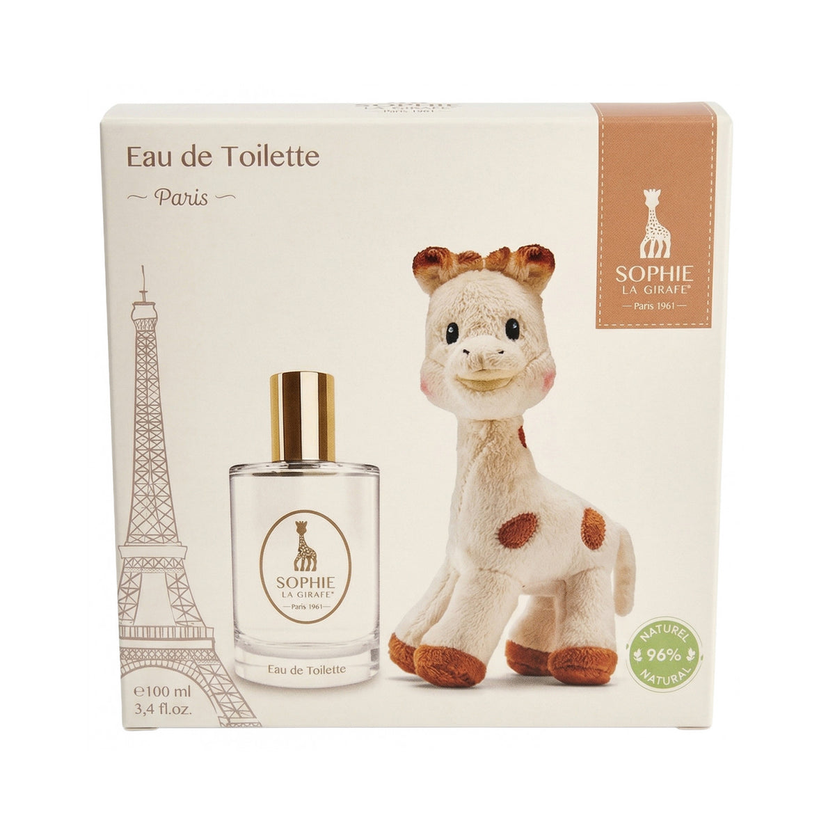 Sophie La Girafe La Girafe Eau de Toilette Set 100 ml + Plüschgiraffe