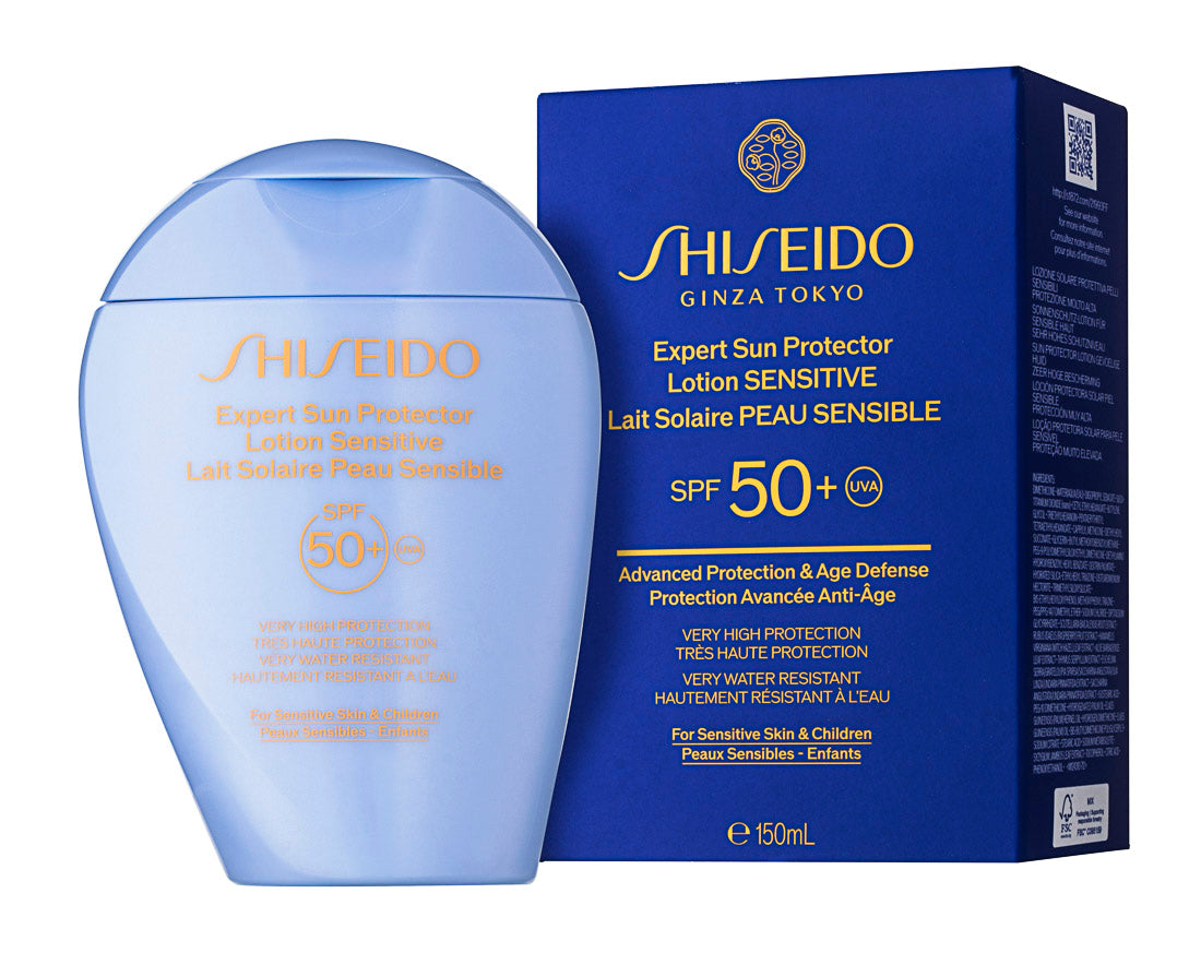 Shiseido Expert Sun Protector Lotion Sensitive Sonnenlotion SPF 50+ 150 ml