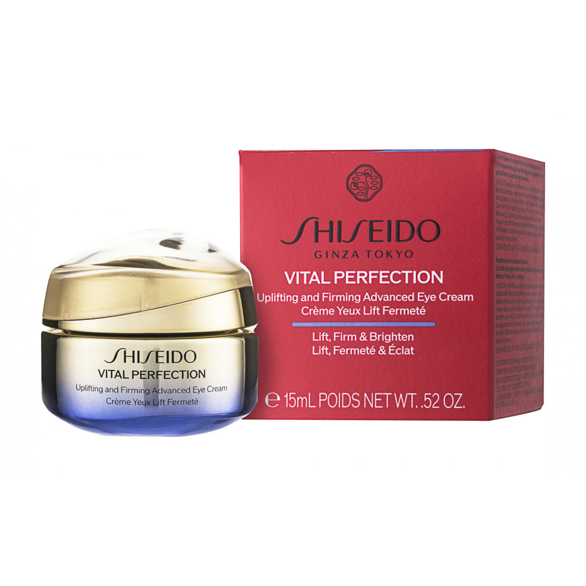 Shiseido Vital Perfection Uplifting and Firming Advanced Augencreme 15 ml