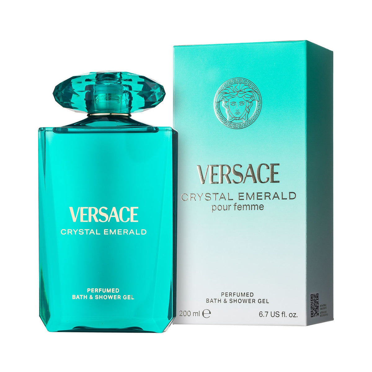 Versace Crystal Emerald Pour Femme Perfumed Duschgel 200 ml
