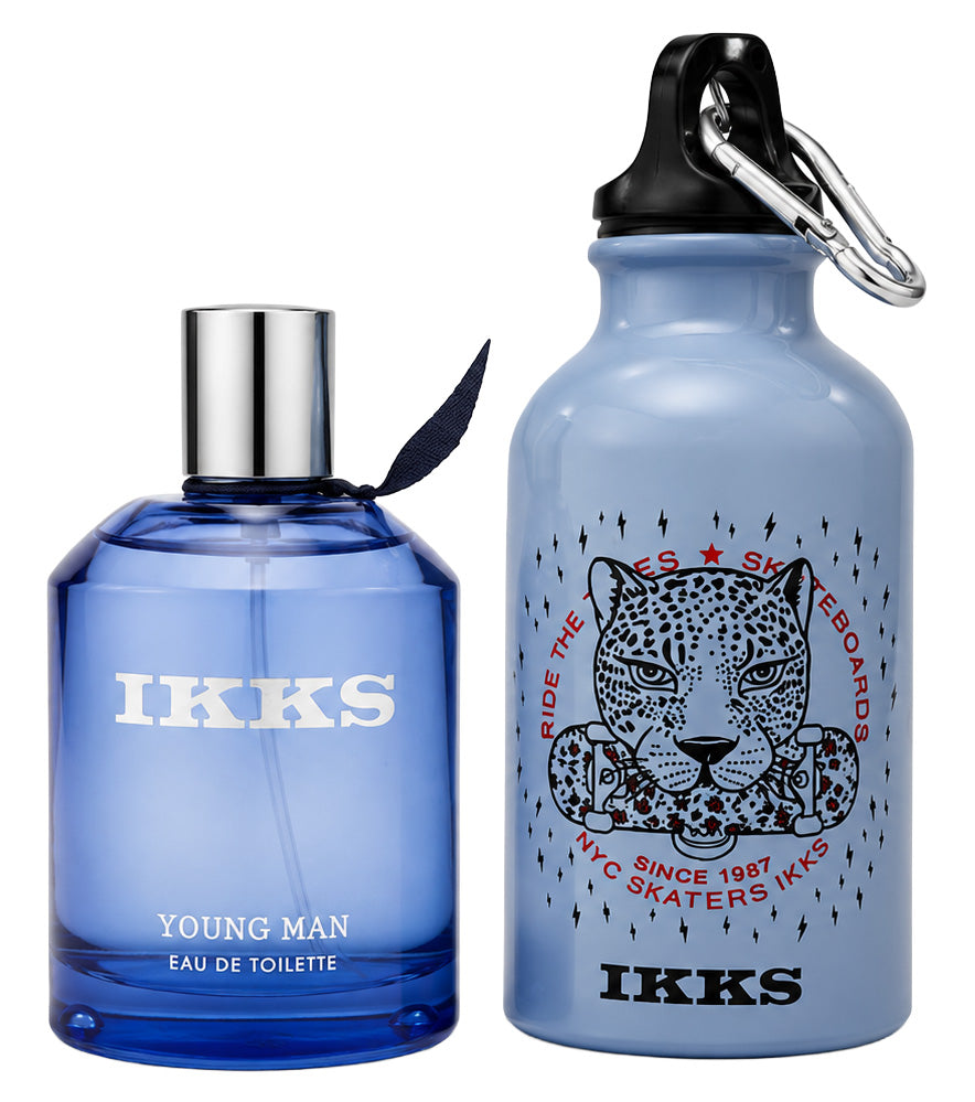 IKKS Young Man Eau de Toilette Set 100 ml + Flasche